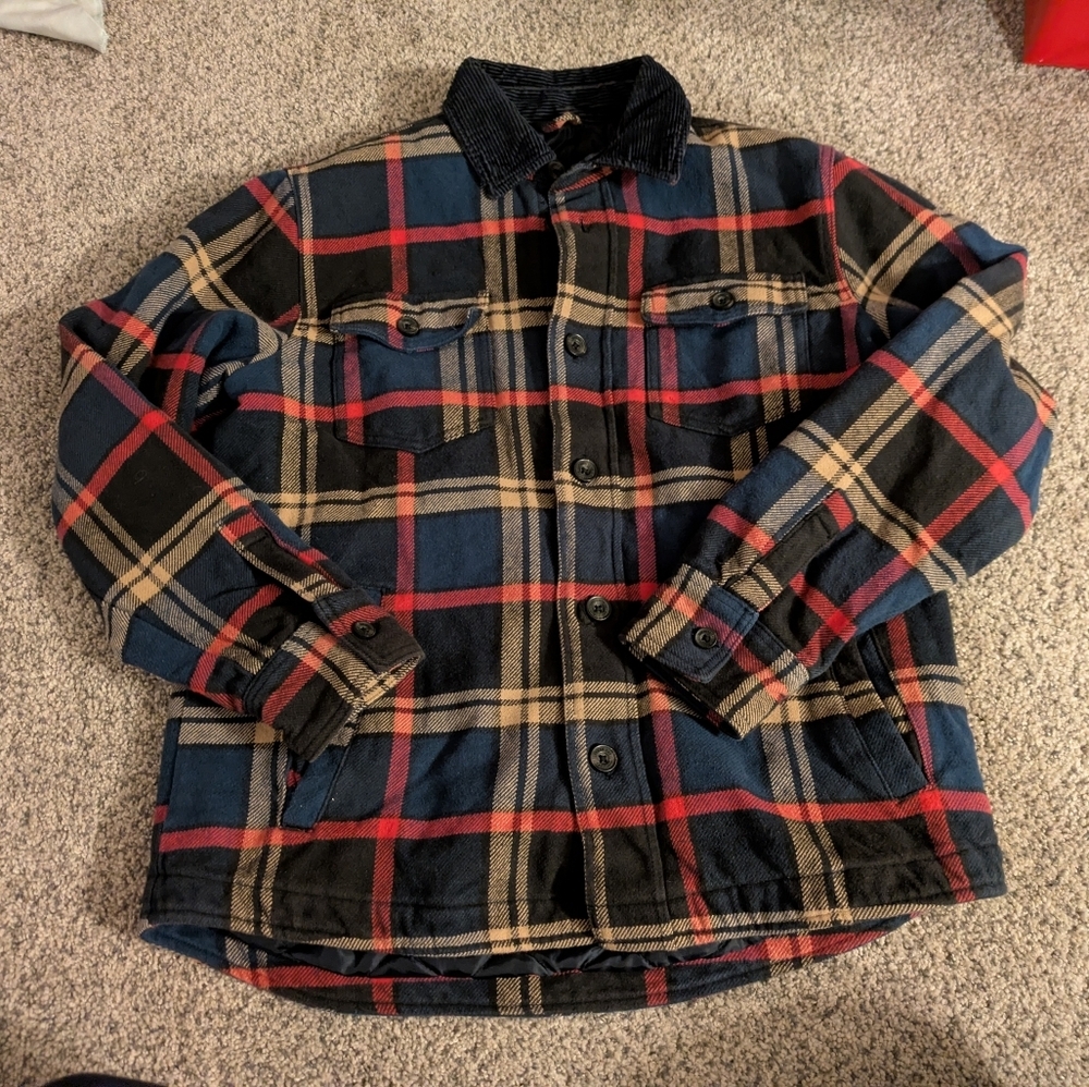 American Eagle Plaid Chore Jacket